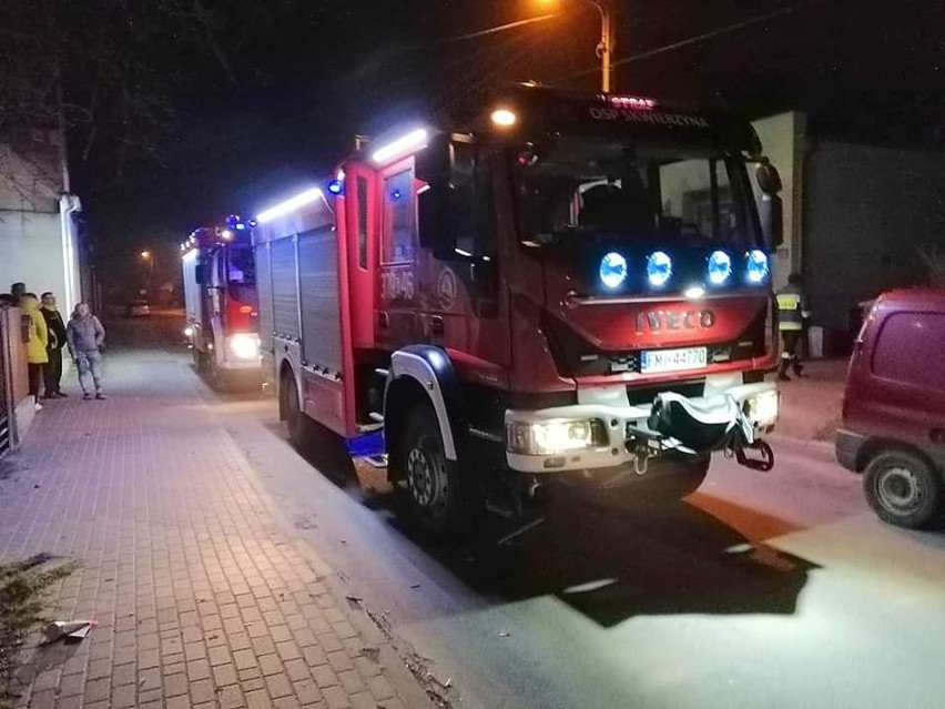 Skwierzyńscy strażacy swój pierwszy wyjazd w 2020 roku...