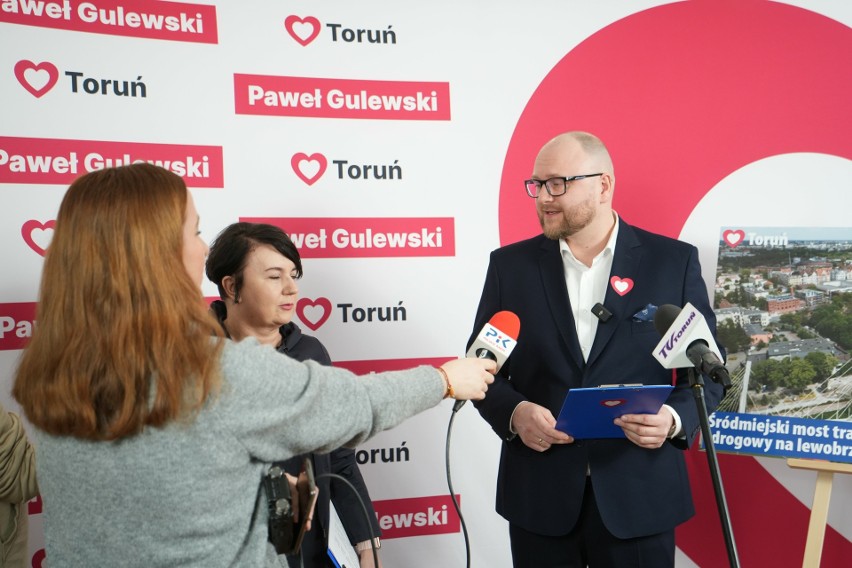 Paweł Gulewski i Agnieszka Gołębiewska przedstawili swoja...