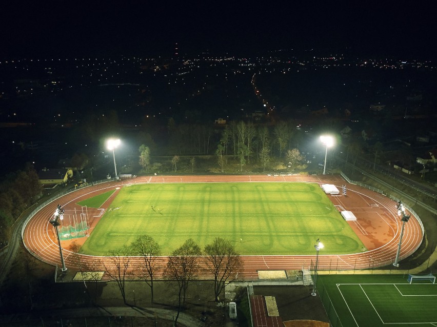 Stadion w parku na Czarnej Górze w Olkuszu