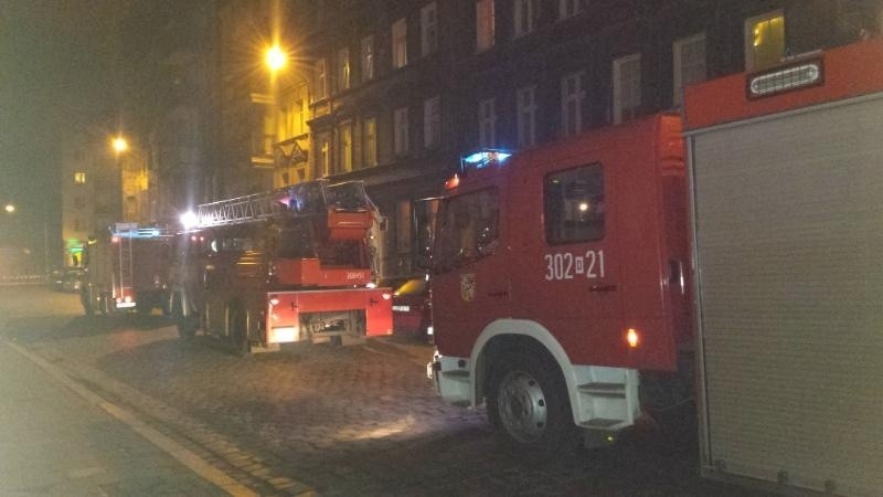 Wrocław: Pożar w mieszkaniu przy Henryka Pobożnego (FOTO)