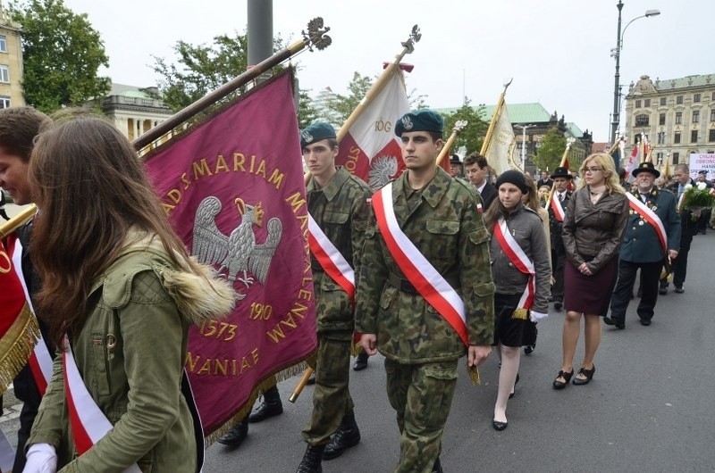 Obchody rocznicy napaści ZSRR na Polskę w Poznaniu.