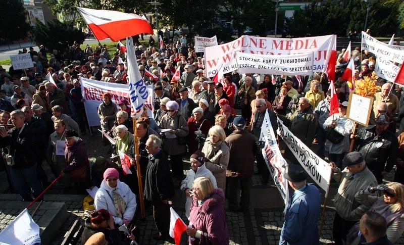 Marsz sprzeciwu w Szczecinie