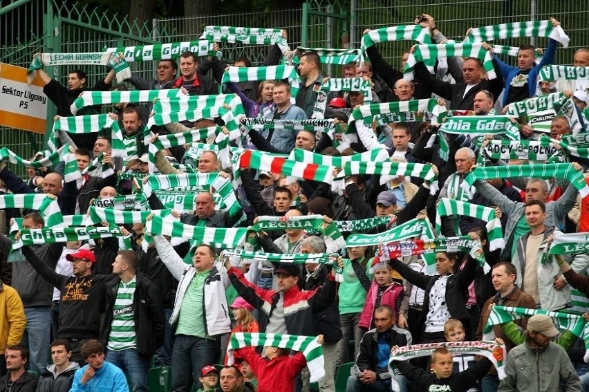 Pożegnanie drużyny i kibiców ze stadionem przy Traugutta 29