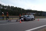 Wypadek na autostradzie A4 przed Tarnowem. Są utrudnienia