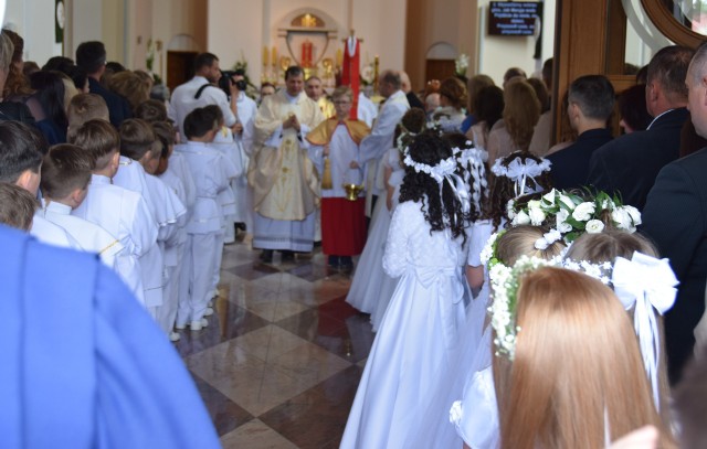 I Komunie św. w diecezji tarnowskiej zazwyczaj odbywają sie w maju