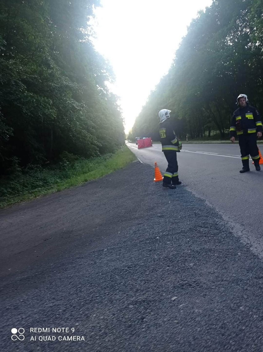 Wypadek przy wjeździe do Szczecina od strony Płon