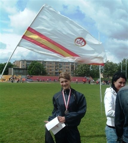 Srebrna medalistka biegu na 800 metrów - Paulina Siwek