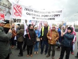 Nauczyciele z pow. wyszkowskiego protestowali wczoraj w Warszawie 