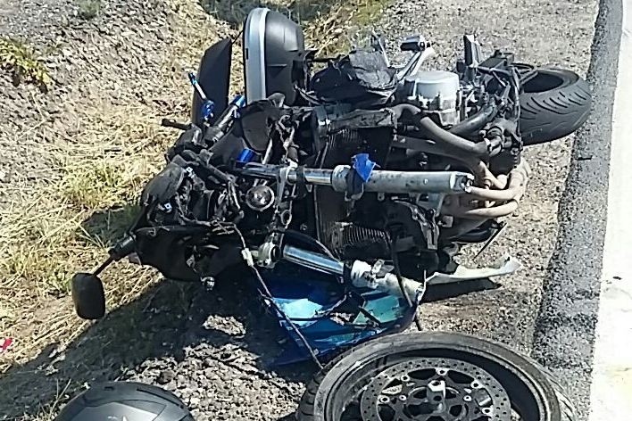 Wypadek na DK 15 w Gronowie pod Toruniem. Motocyklista...