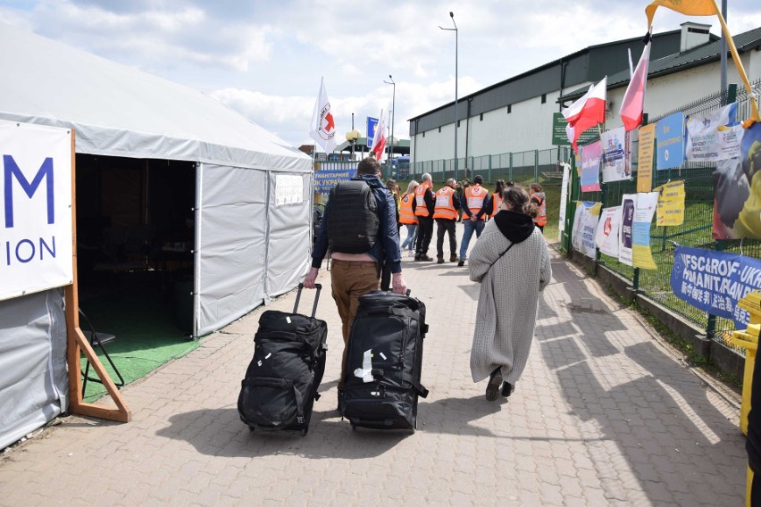 W okolicach polsko-ukraińskiego przejścia granicznego w...