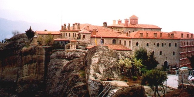 Jeden z klasztorów w Meteorach