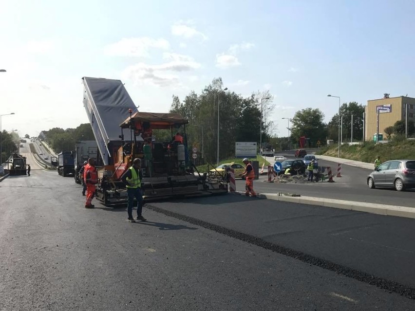 Dobiega końca remont ulicy Matuszczyka w Wodzisławiu Śl.