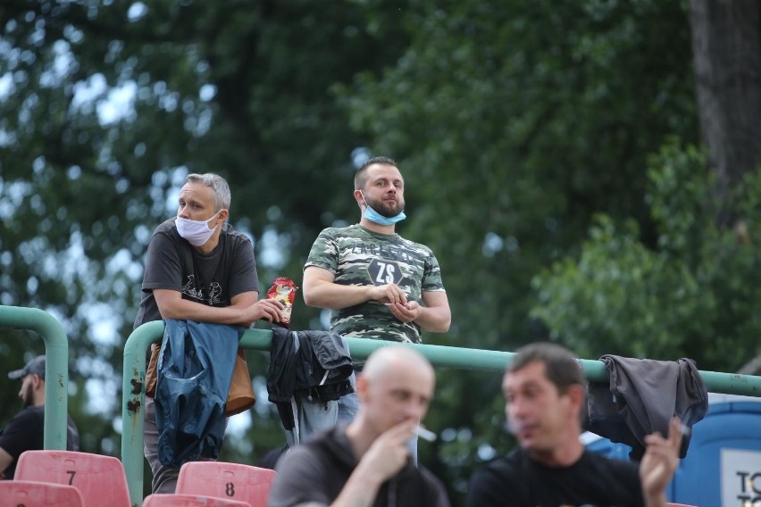 26.06.2020. Zagłębie Sosnowiec - Odra Opole. Pierwszy mecz z...