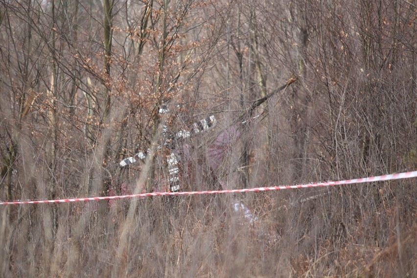 Na miejscu katastrofy przez wiele godzin pracowali ratownicy...