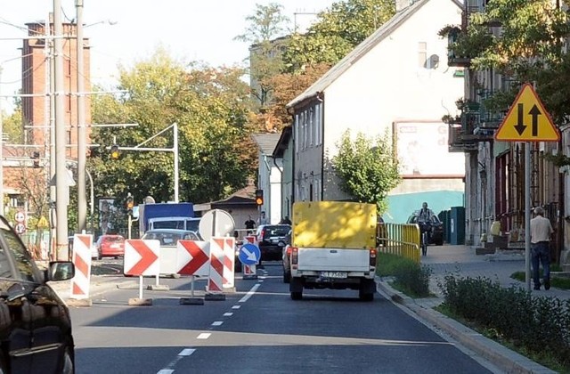 Remont ul. Lubickiej w Toruniu. Korków można było uniknąć