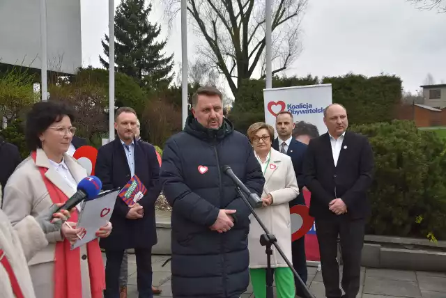 Prezentacja odbyła się w środę przed Starostwem Powiatowym w Bielsku-Białej.