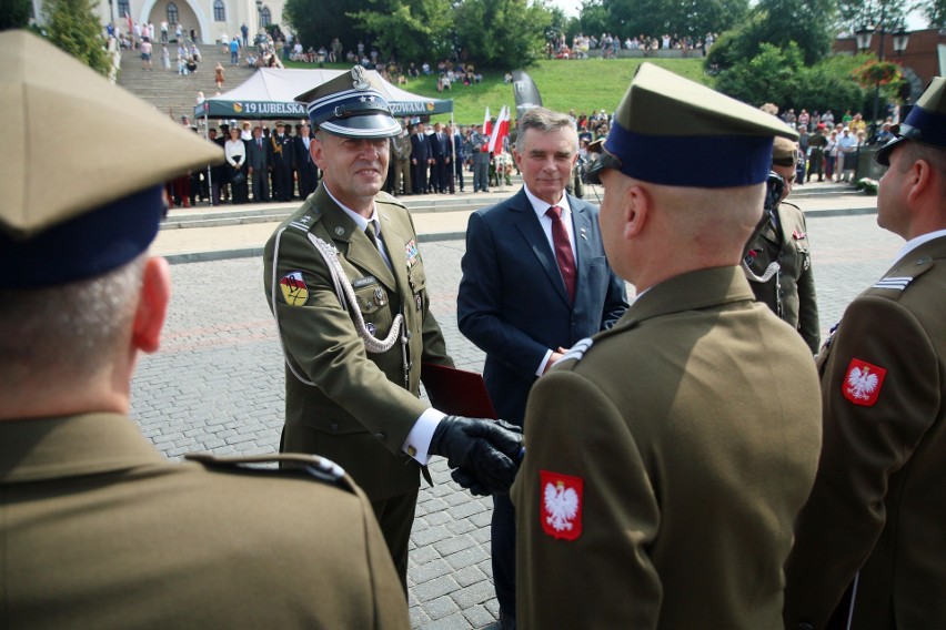 Lublin. Święto Wojska Polskiego na Placu Zamkowym