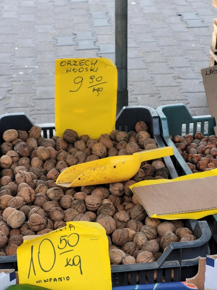 Ceny na giełdzie przy Andersa w ostatnią niedzielę listopada...