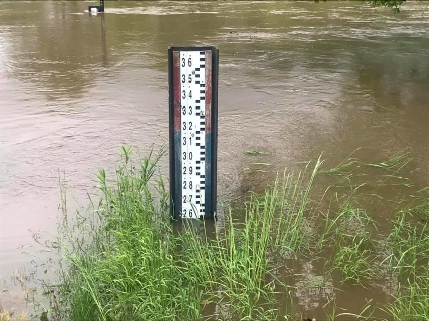 Gmina Rytwiany po ulewie, która przeszła tam 21 maja.