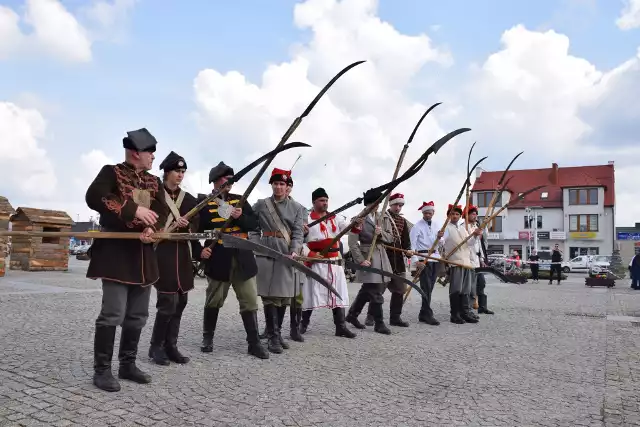 Widowiskowa inscenizacja historyczna w Daleszycach