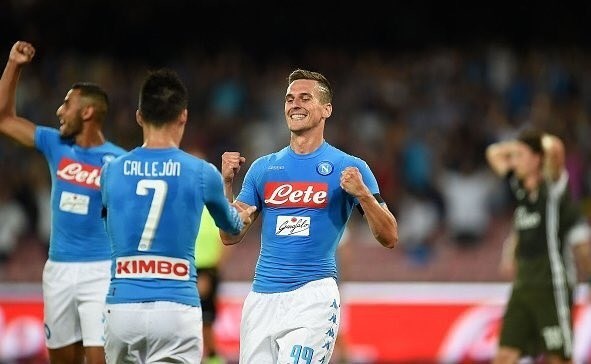 Arek Milik strzelił 2 bramki dla Napoli