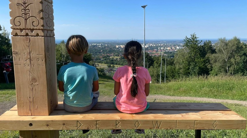 Ławeczki w Beskidach....