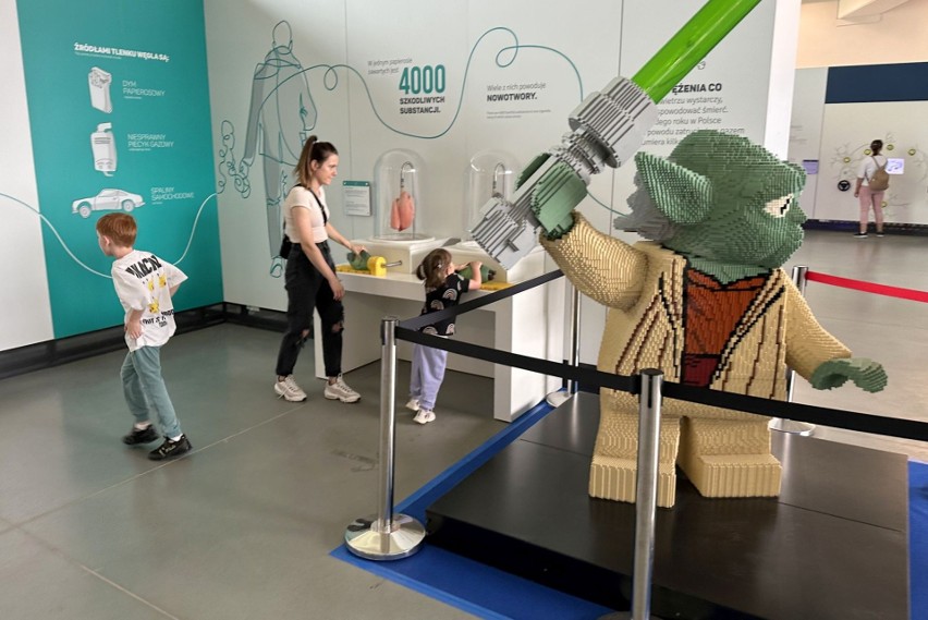 „Gwiezdne wojny” w Centrum Nauki Da Vinci Podzamczu. Jedyna taka wystawa modeli Lego Star Wars. Zobacz zdjęcia i film