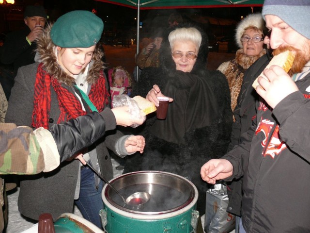 Chętni na czerwony barszcz.