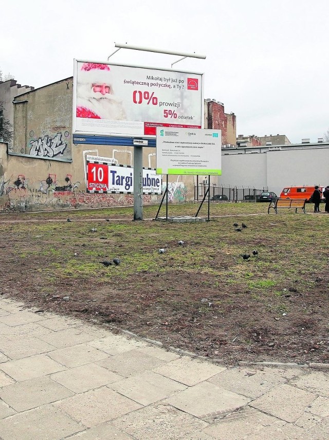 Zaniedbany teren u zbiegu ul. Żeromskiego i Skłodowskiej-Curie zmieni się w zielony zakątek.