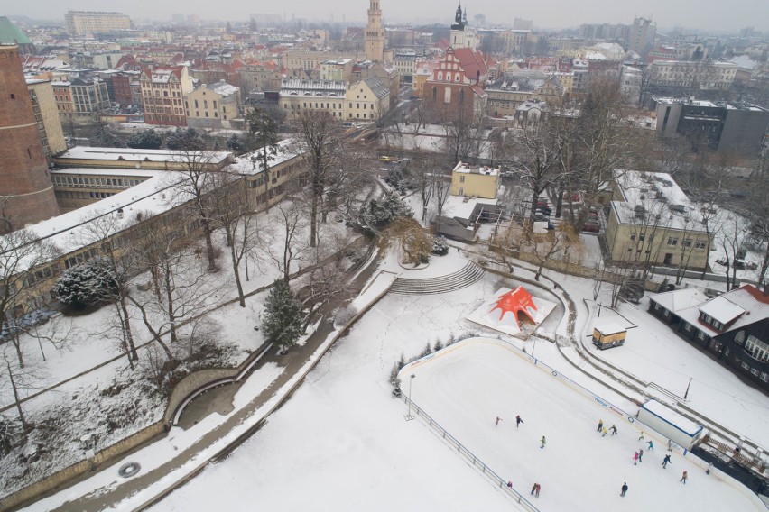 Opole zimą w obiektywie naszego fotoreportera Sławomir...