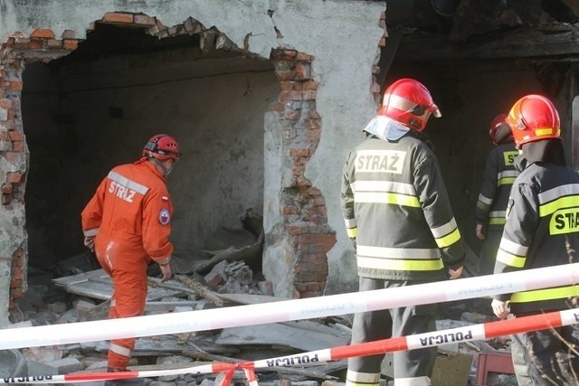 Katastrofa budowlana w Zabrzu. Zawalił się strop budynku