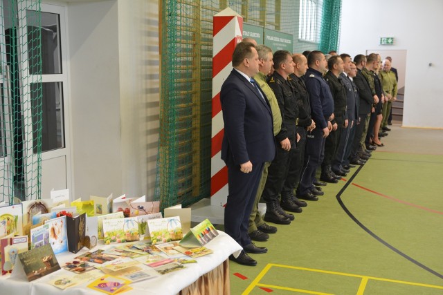W uroczystości udział wzięli reprezentanci wszystkich służb mundurowych z województwa podlaskiego.
