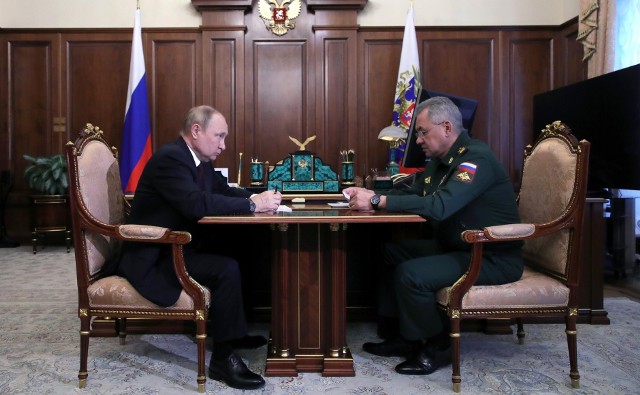 Spotkanie 4 lipca na Kremlu. Na oczach kamer Putin upokorzył Szojgu