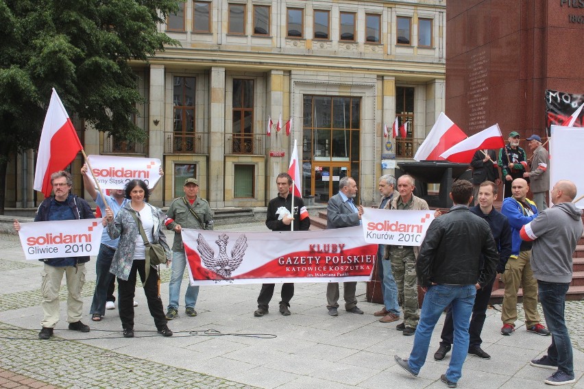 Katowice: Manifestacja w obronie polskości Śląska