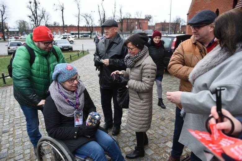 Sztab w SP nr 1 na toruńskiej starówce w ostatnią niedzielę...