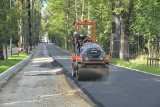 Nowy asfalt na drodze do Kuźnic w Zakopanem. Koniec remontu coraz bliżej