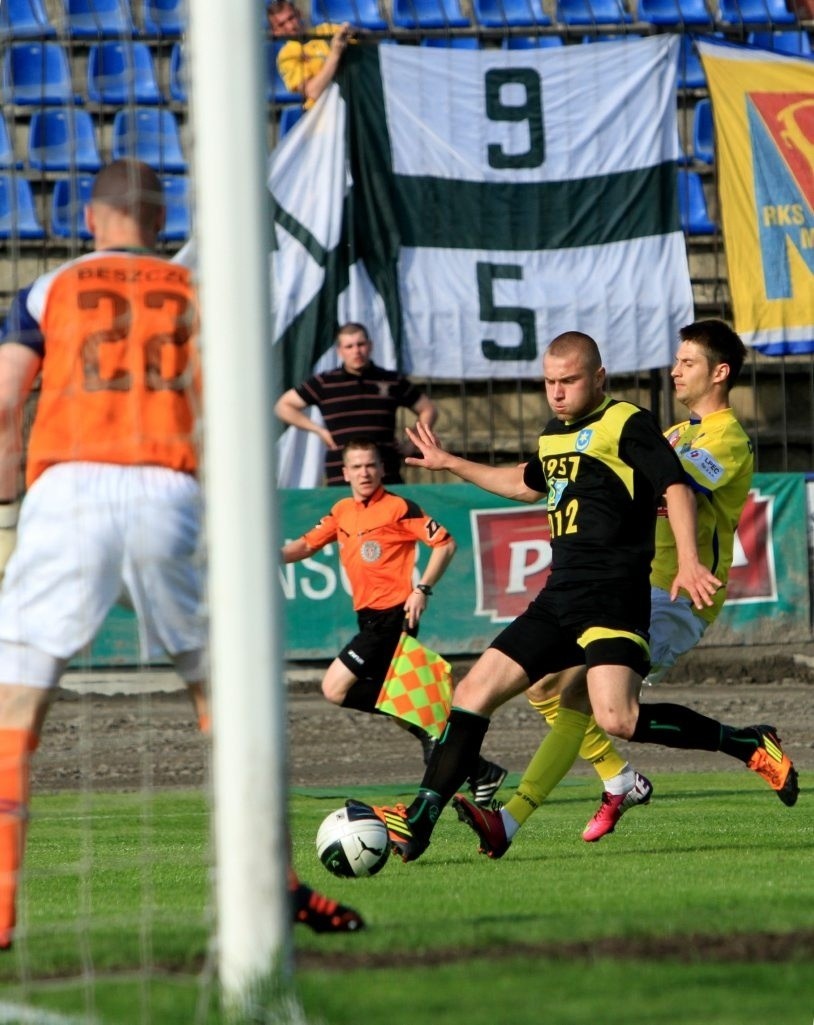 Piłka nożna: Motor Lublin pokonał Siarkę Tarnobrzeg 2:0 (ZDJĘCIA)