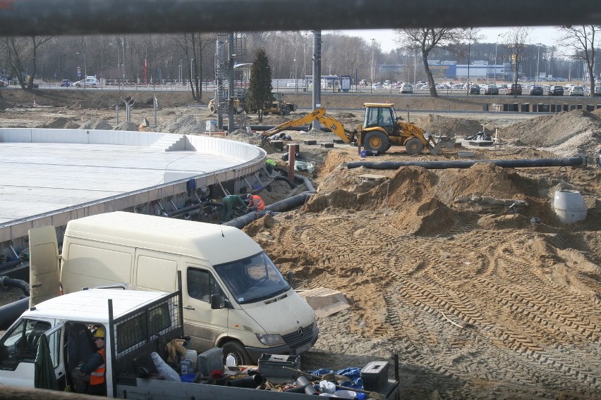 Kąpielisko Ruda - zdjęcia z budowy