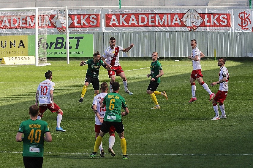 Dziś mecz z liderem I ligi. Nowy trener poprowadził ŁKS przeciwko Termalice Nieciecza