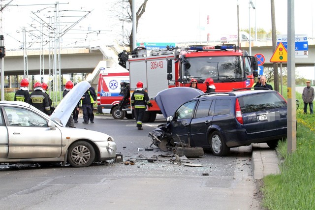 Wypadek na Osobowickiej we Wrocławiu