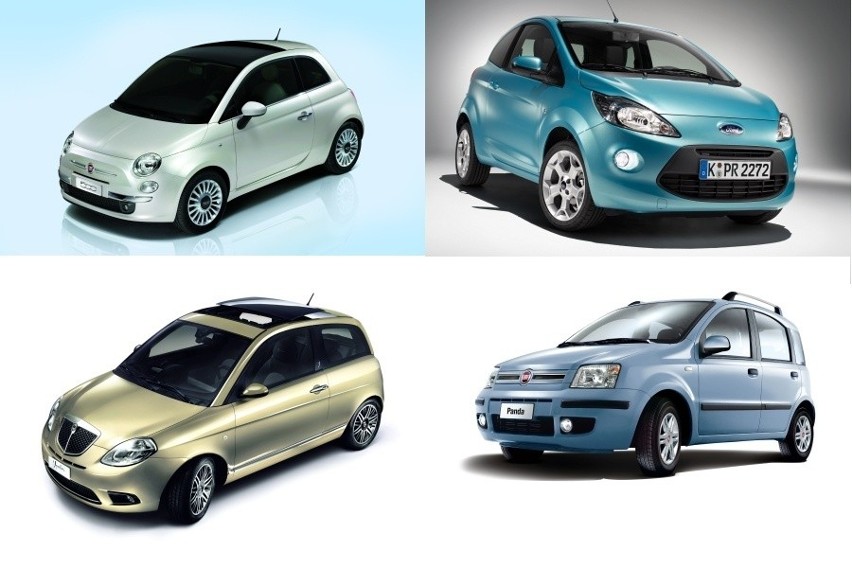 Fiat 500 / Ford Ka / Lancia Ypsilon / Fiat Panda.