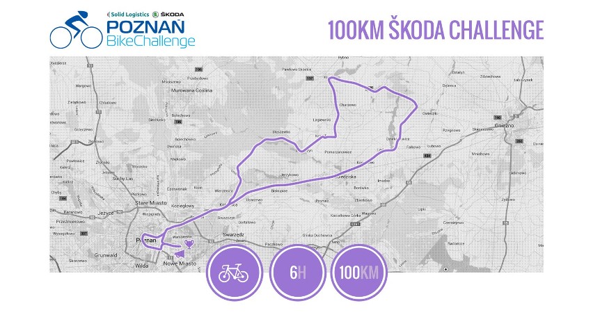 Trasa licząca 100 kilometrów, jaką przejadą uczestnicy Škoda...