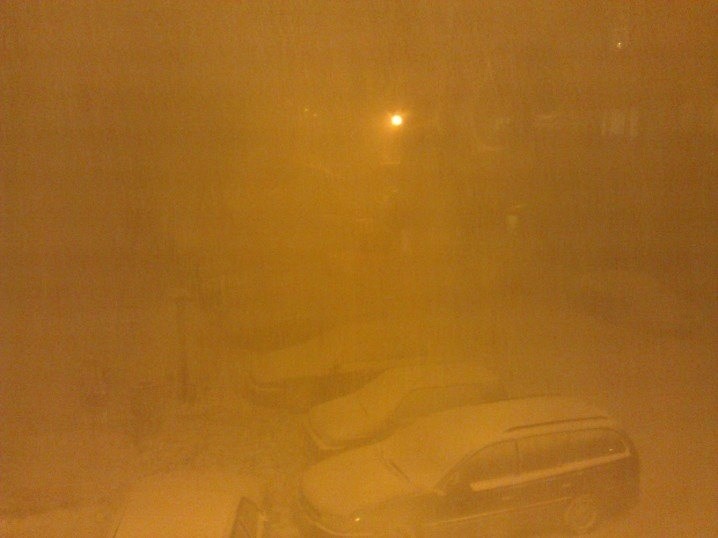 Pierwszy śnieg w Radomskiem (zdjęcia czytelników)