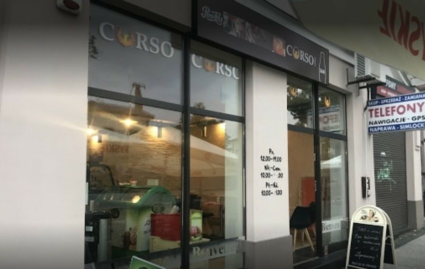 CORSO to restauracja, która działała przy ulicy Ferdynanda...