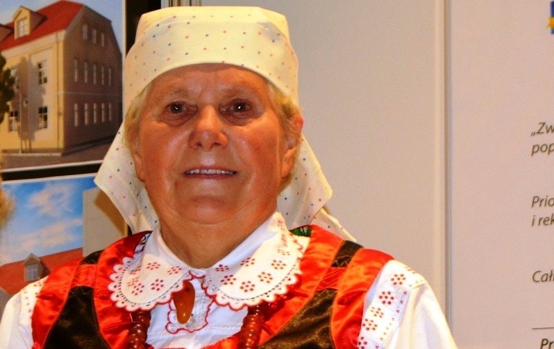Zdjęcie z 75. urodzin Czesławy Kaczyńskiej w 2018 roku i...