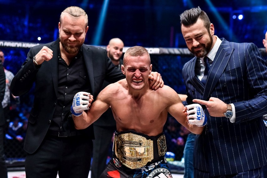 Tak Marcin Wrzosek został mistrzem KSW [zdjęcia z walki]