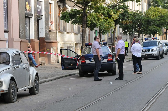 Do strzelaniny doszło rankiem w poniedziałek 14 lipca na ul. Mieszka I.