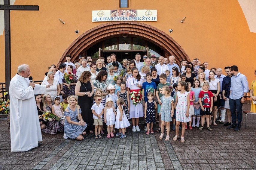 Powitanie Marii Sajdak na krakowskich Klinach