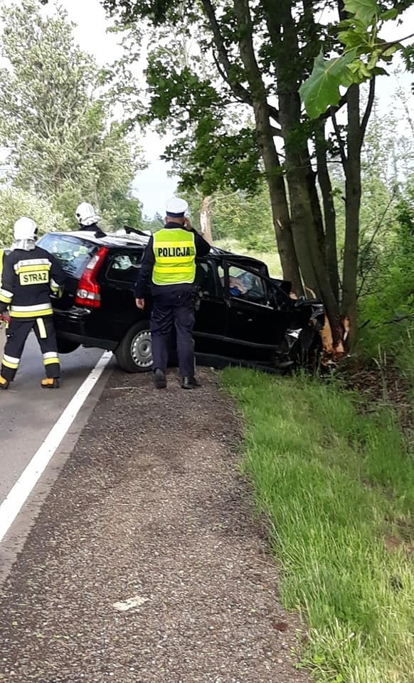 Wypadek między Półcznem, a Wygodą.