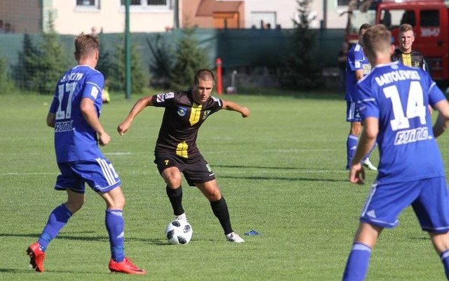 Kamil Radulj w obecnym sezonie drugiej ligi zdobył pięć bramek.